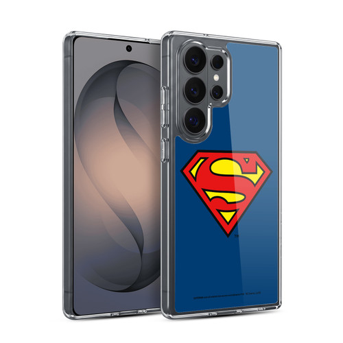Superman DC Comics Logos Classic Soft Gel Case for Samsung Galaxy S26 Ultra