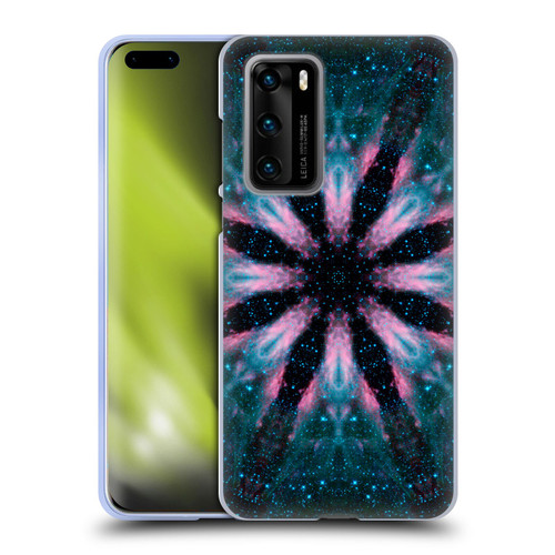 Aimee Stewart Mandala Floral Galaxy Soft Gel Case for Huawei P40 5G