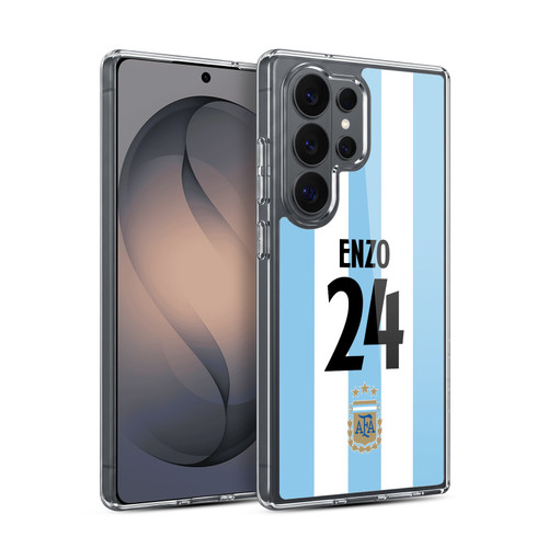 Argentina National Football Team 2024/25 Player Home Kit 1st Group Enzo Fernández Soft Gel Case for Samsung Galaxy S26 Ultra