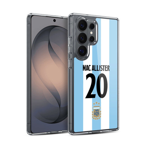 Argentina National Football Team 2024/25 Player Home Kit 1st Group Alexis Mac Allister Soft Gel Case for Samsung Galaxy S26 Ultra