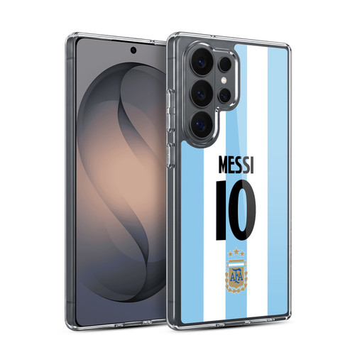 Argentina National Football Team 2024/25 Player Home Kit 1st Group Lionel Messi Soft Gel Case for Samsung Galaxy S26 Ultra