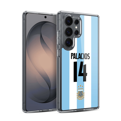 Argentina National Football Team 2024/25 Player Home Kit 1st Group Exequiel Palacios Soft Gel Case for Samsung Galaxy S26 Ultra