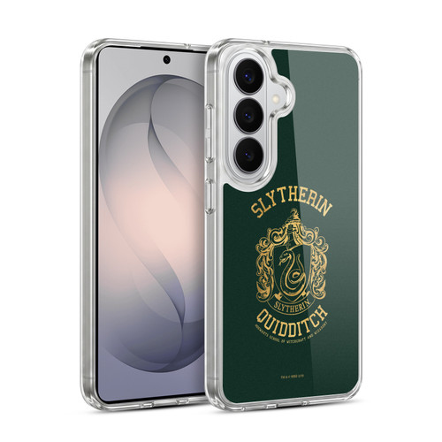 Harry Potter Deathly Hallows X Slytherin Quidditch Soft Gel Case for Samsung Galaxy S26 Plus