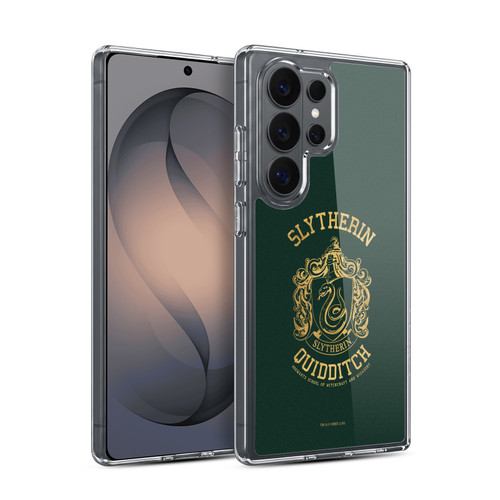 Harry Potter Deathly Hallows X Slytherin Quidditch Soft Gel Case for Samsung Galaxy S26 Ultra