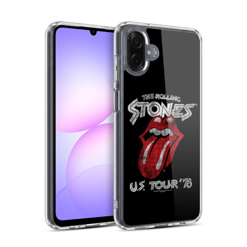The Rolling Stones Key Art US Tour 78 Soft Gel Case for Samsung Galaxy A07 4G