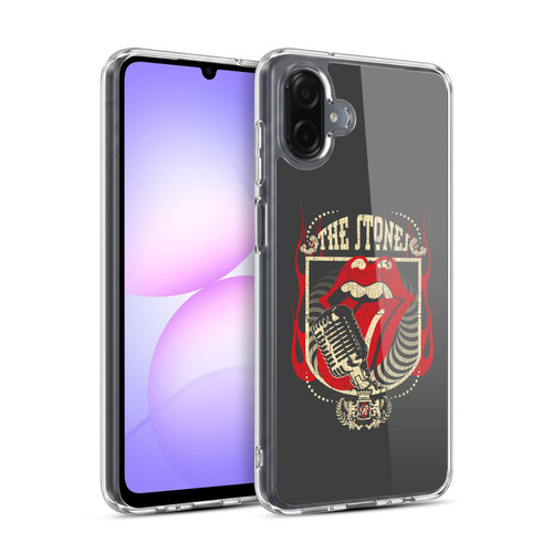 The Rolling Stones Key Art Jumbo Tongue Soft Gel Case for Samsung Galaxy A07 4G
