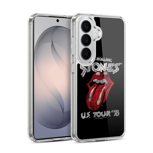 The Rolling Stones Key Art US Tour 78 Soft Gel Case for Samsung Galaxy S26 Plus