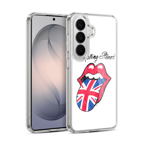 The Rolling Stones Key Art UK Tongue Soft Gel Case for Samsung Galaxy S26 Plus