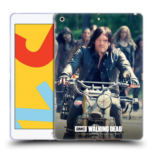 AMC The Walking Dead Daryl Dixon Bike Ride Soft Gel Case for Apple iPad 10.2 2019/2020/2021
