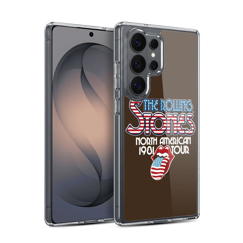 The Rolling Stones Key Art North American Tour 1981 Soft Gel Case for Samsung Galaxy S26 Ultra