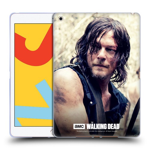 AMC The Walking Dead Daryl Dixon Half Body Soft Gel Case for Apple iPad 10.2 2019/2020/2021