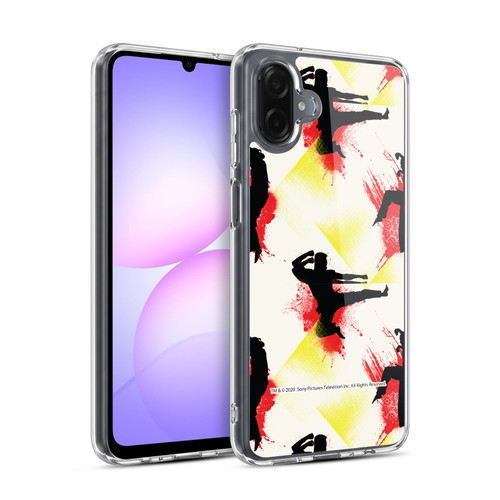 Cobra Kai Graphics Kick Pattern Soft Gel Case for Samsung Galaxy A07 4G
