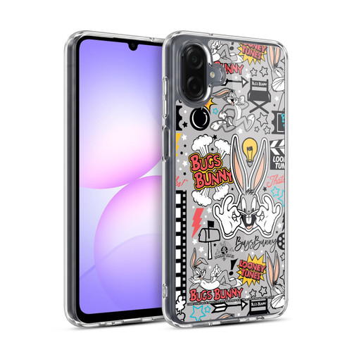 Looney Tunes Graphics and Characters Bugs Bunny Soft Gel Case for Samsung Galaxy A07 4G