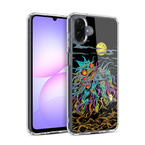 Rick And Morty Season 1 & 2 Graphics The Dunrick Horror Soft Gel Case for Samsung Galaxy A07 4G