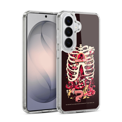 Rick And Morty Season 1 & 2 Graphics Anatomy Park Soft Gel Case for Samsung Galaxy S26