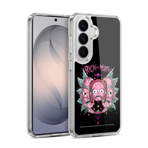 Rick And Morty Season 1 & 2 Graphics Intergalactic Escapades Soft Gel Case for Samsung Galaxy S26