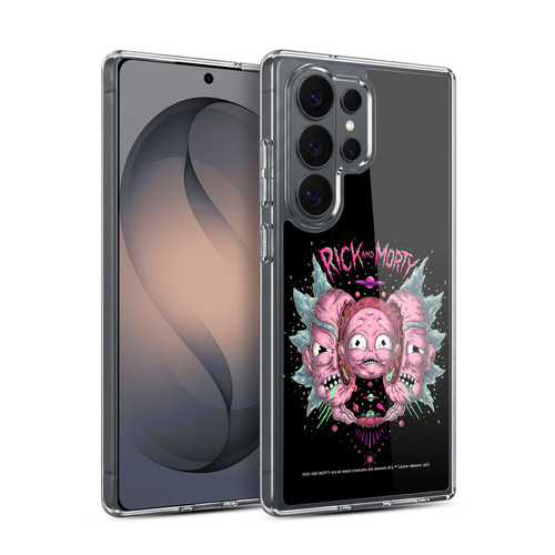 Rick And Morty Season 1 & 2 Graphics Intergalactic Escapades Soft Gel Case for Samsung Galaxy S26 Ultra