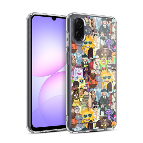 Rick And Morty Season 3 Graphics Parasite Soft Gel Case for Samsung Galaxy A07 4G