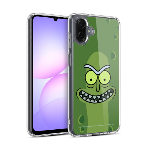 Rick And Morty Season 3 Graphics Pickle Rick Soft Gel Case for Samsung Galaxy A07 4G