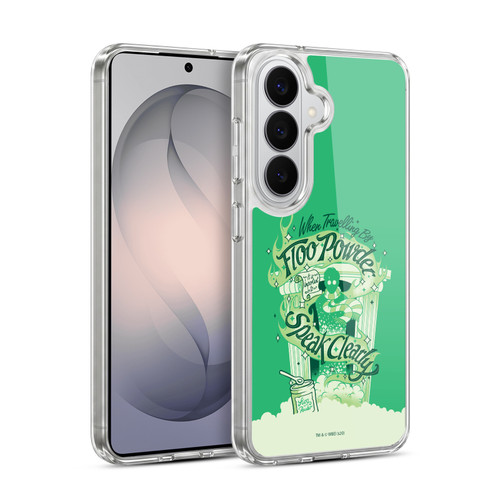 Harry Potter Deathly Hallows XVIII Floo Powder Soft Gel Case for Samsung Galaxy S26