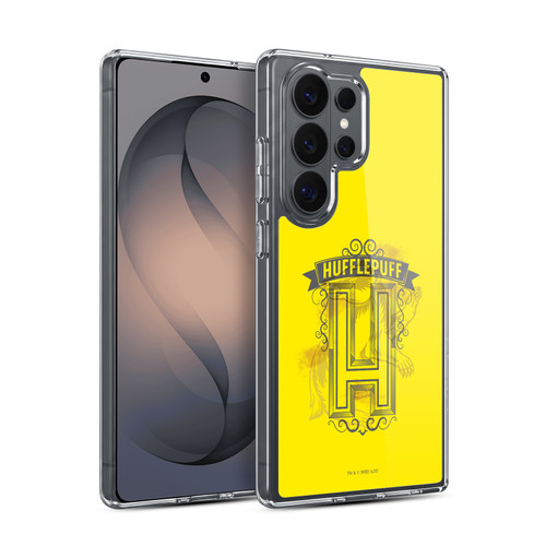Harry Potter Deathly Hallows XVIII Hufflepuff 2 Soft Gel Case for Samsung Galaxy S26 Ultra