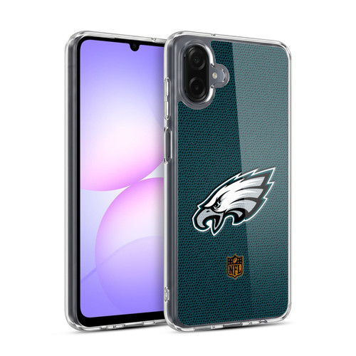 NFL Philadelphia Eagles Logo Football Soft Gel Case for Samsung Galaxy A07 4G