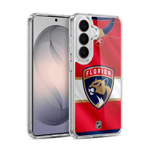 NHL Florida Panthers Jersey Soft Gel Case for Samsung Galaxy S26
