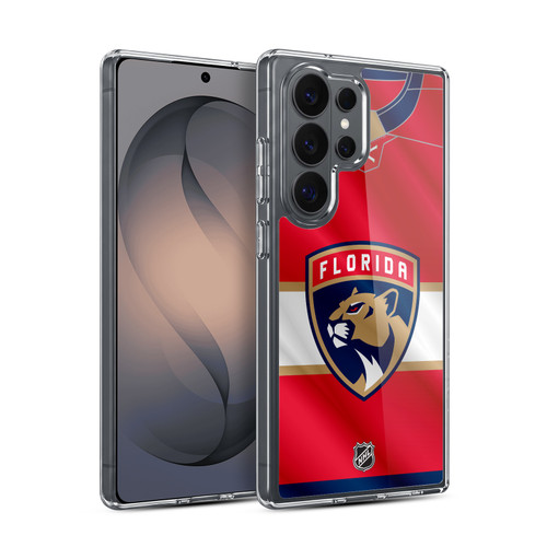 NHL Florida Panthers Jersey Soft Gel Case for Samsung Galaxy S26 Ultra