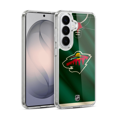 NHL Minnesota Wild Jersey Soft Gel Case for Samsung Galaxy S26 Plus