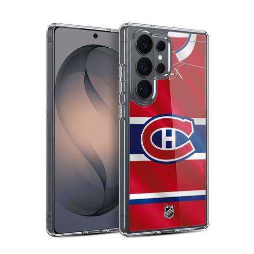 NHL Montreal Canadiens Jersey Soft Gel Case for Samsung Galaxy S26 Ultra