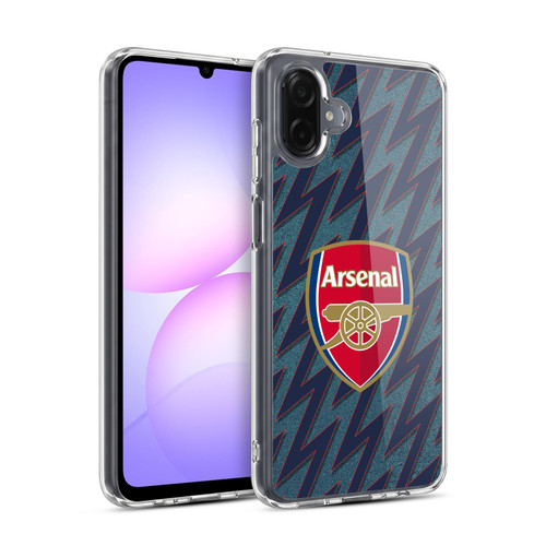 Arsenal FC 2021/22 Crest Kit Third Soft Gel Case for Samsung Galaxy A07 4G