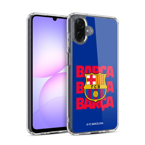 FC Barcelona Graphics Barca Crest Soft Gel Case for Samsung Galaxy A07 4G