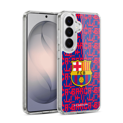 FC Barcelona Graphics Pattern Soft Gel Case for Samsung Galaxy S26 Plus