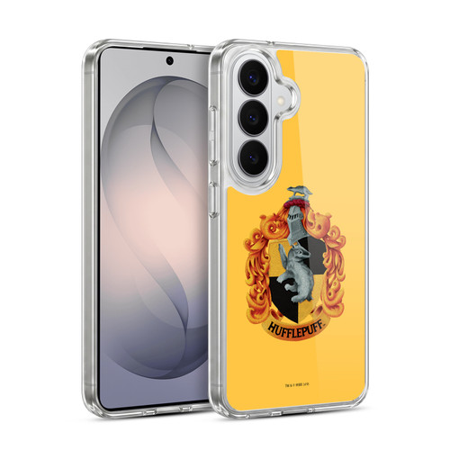 Harry Potter Chamber Of Secrets I Hufflepuff Crest Soft Gel Case for Samsung Galaxy S26