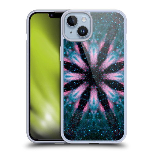Aimee Stewart Mandala Floral Galaxy Soft Gel Case for Apple iPhone 14 Plus