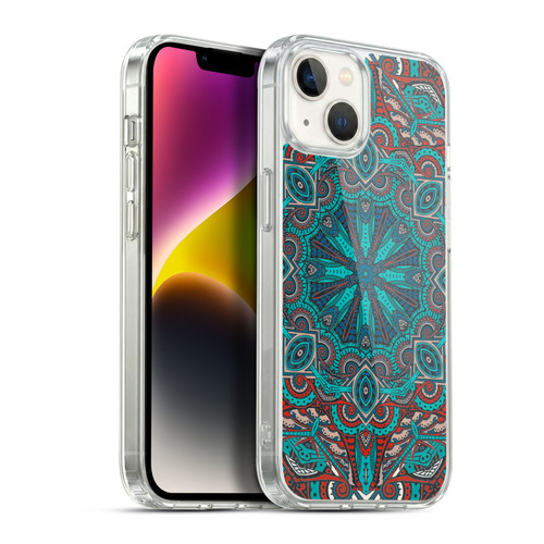 Aimee Stewart Mandala Moroccan Sea Soft Gel Case for Apple iPhone 14 Plus & MagSafe