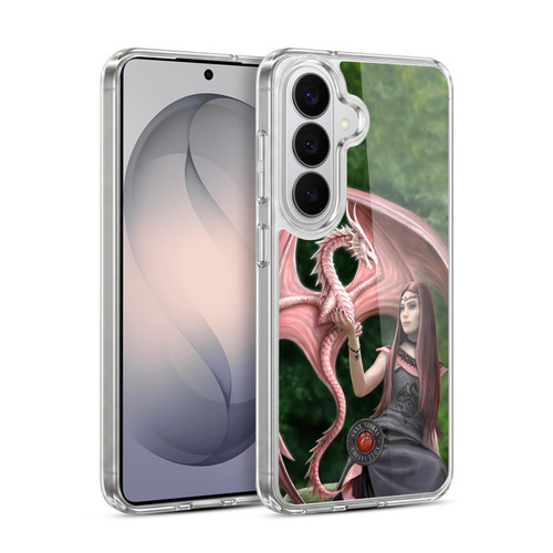 Anne Stokes Dragon Friendship Elegant Soft Gel Case for Samsung Galaxy S26