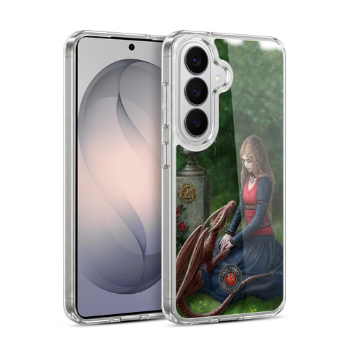 Anne Stokes Dragon Friendship Secret Garden Soft Gel Case for Samsung Galaxy S26