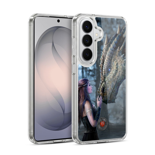 Anne Stokes Dragon Friendship Once Upon A Time Soft Gel Case for Samsung Galaxy S26