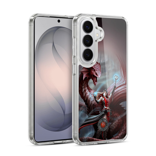 Anne Stokes Dragon Friendship Scarlet Mage Soft Gel Case for Samsung Galaxy S26