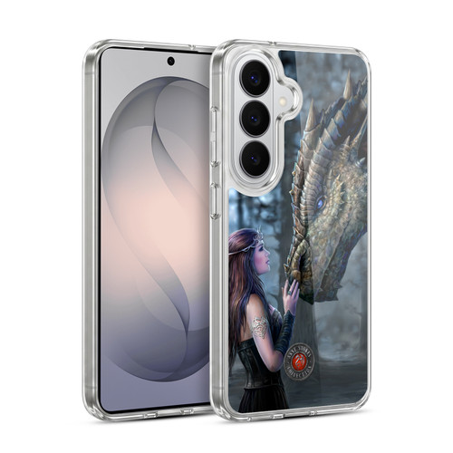 Anne Stokes Dragon Friendship Once Upon A Time Soft Gel Case for Samsung Galaxy S26 Plus