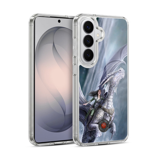 Anne Stokes Dragon Friendship Take To The Air Soft Gel Case for Samsung Galaxy S26 Plus
