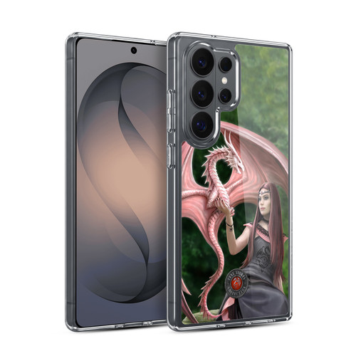 Anne Stokes Dragon Friendship Elegant Soft Gel Case for Samsung Galaxy S26 Ultra