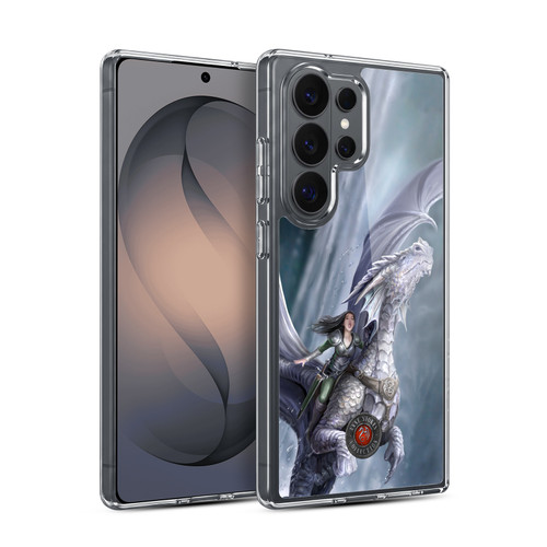 Anne Stokes Dragon Friendship Take To The Air Soft Gel Case for Samsung Galaxy S26 Ultra