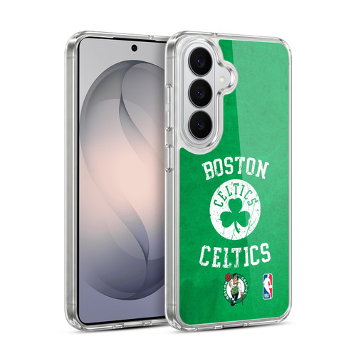 NBA Boston Celtics Distressed Soft Gel Case for Samsung Galaxy S26