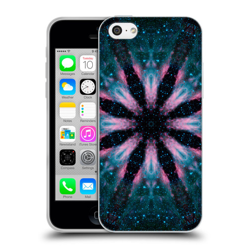 Aimee Stewart Mandala Floral Galaxy Soft Gel Case for Apple iPhone 5c