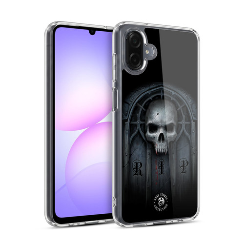 Anne Stokes Gothic Await The Night Skull Soft Gel Case for Samsung Galaxy A07 4G
