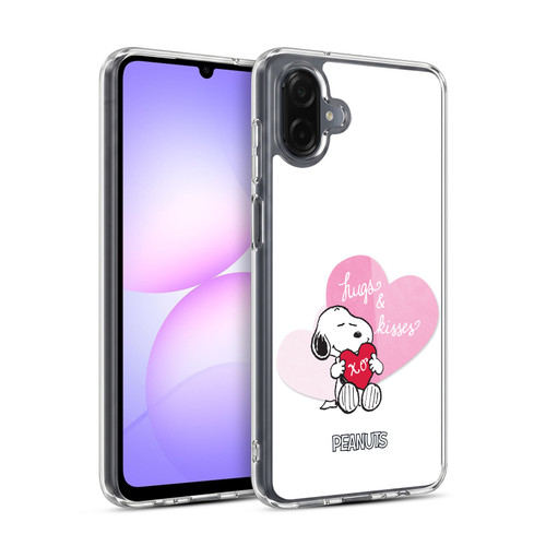 Peanuts Sealed With A Kiss Snoopy Hugs And Kisses Soft Gel Case for Samsung Galaxy A07 4G