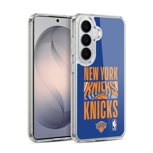 NBA New York Knicks Typography Soft Gel Case for Samsung Galaxy S26
