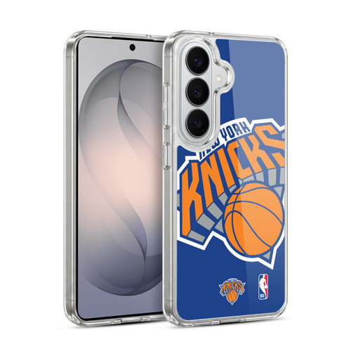 NBA New York Knicks Oversized Soft Gel Case for Samsung Galaxy S26 Plus